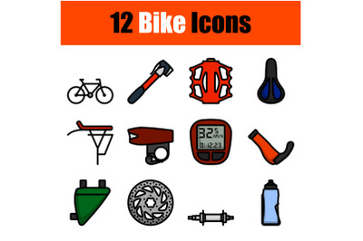 Bike Icon Set