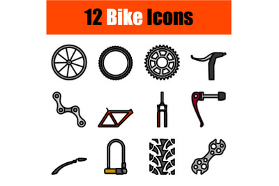 Bike Icon Set