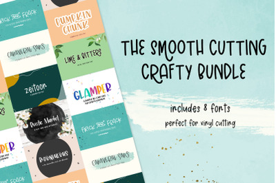 The Smooth Crafting Font Bundle
