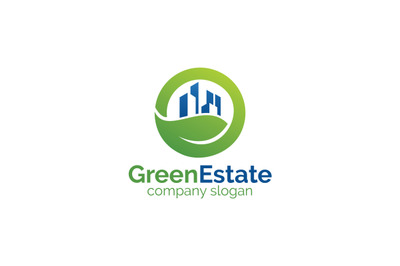 Green Estate - Logo Template