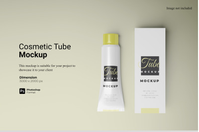 Cosmetic Tube Mockup