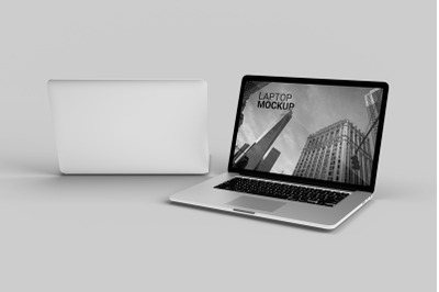 Display Laptop Mockup