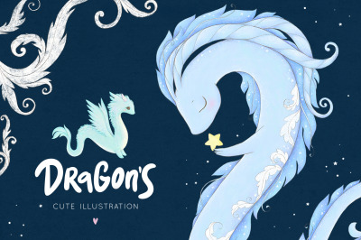 Fantasy Dragon illustration