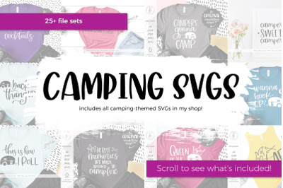 The Camping SVG Bundle