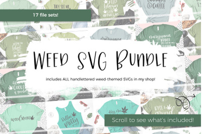 The Weed SVG Bundle