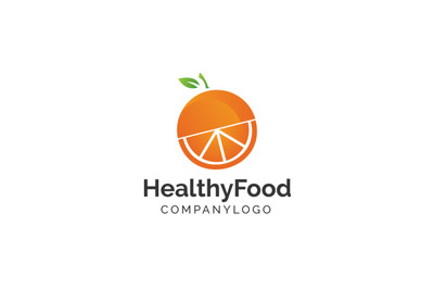 Orange Food Logo