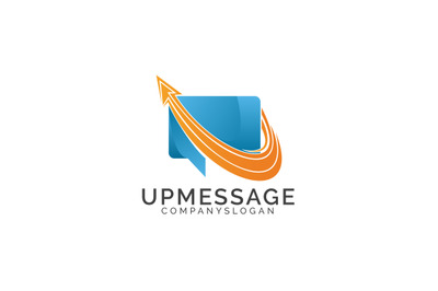 Up Message Logo