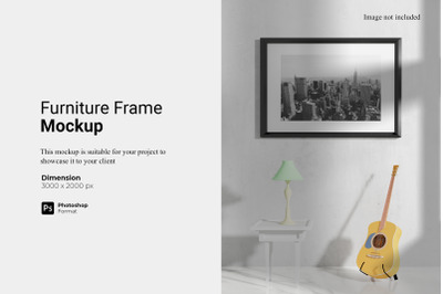 Furniture Frame Mockup