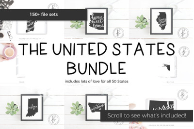 The United States SVG Bundle