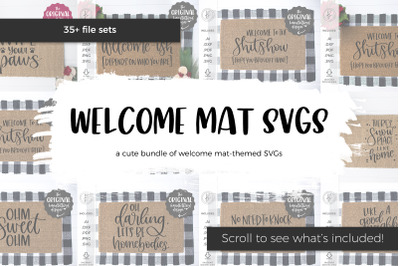 The Welcome Mat SVG Bundle