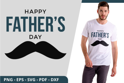 Happy Fathers Day T-Shirt Design