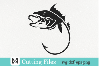 Fish Hook Svg&2C; Fishing Svg&2C; Fishing Hook Svg&2C; Tuna Svg