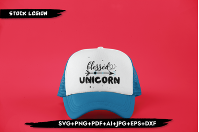 Blessed Unicorn SVG