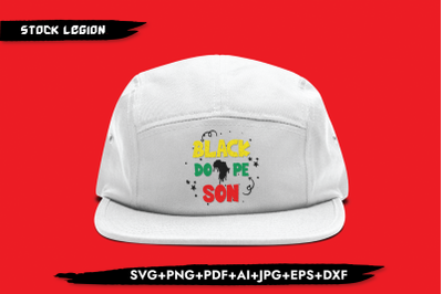 Black Dope Son Yellow Green Son SVG