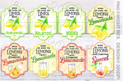lemonade label designs, mojito png