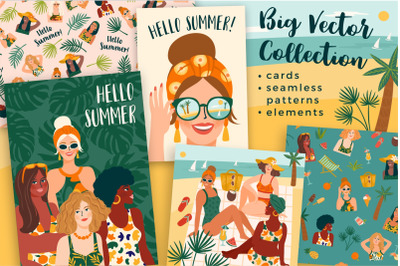 Summer Time! Big Vector Collection