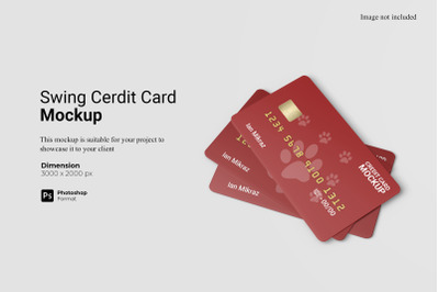 Swing Credit Card Mockup