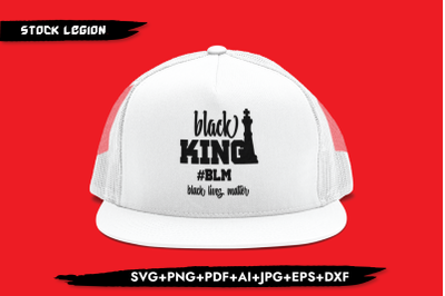 Black King #BLM SVG