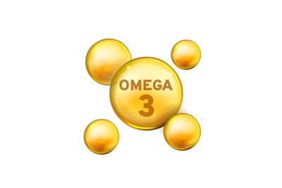 Vitamin drop. Omega 3 fish oil capsule, gold essence organic nutrition