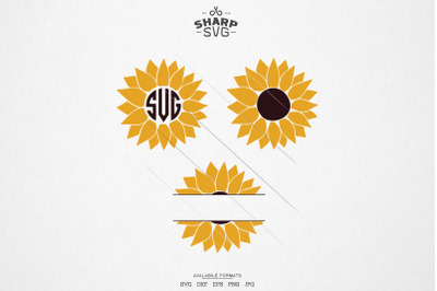 Sunflower SVG - Sunflower tumbler SVG - Summer Elements SVG