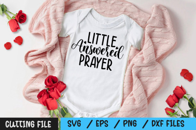 little answered prayer svg