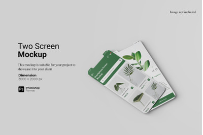 Two Screen Mockup