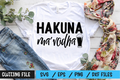 hakuna mavodka svg