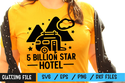 5 billion star hotel svg