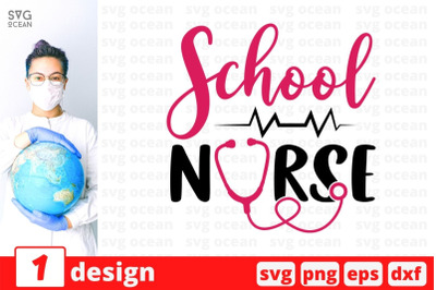 School nurse SVG Cut File