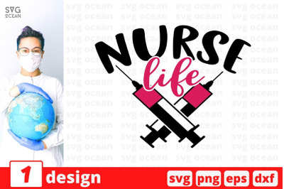 Nurse life SVG Cut File