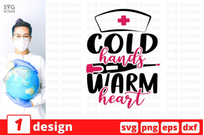 Cold hands warm heart SVG Cut File