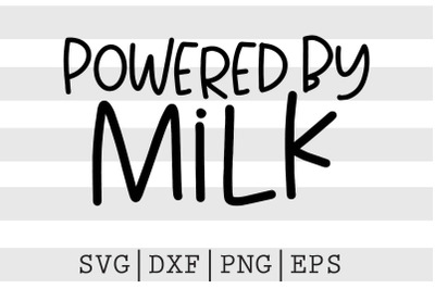 Powered by milk SVG