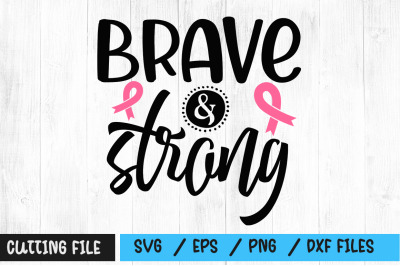 Brave and strong svg