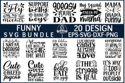 funny svg bundle vol 2