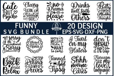 funny svg bundle vol 3