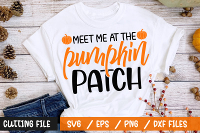 Meet me at the pumpkin patch svg