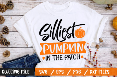 Silliest pumpkin in the patch svg