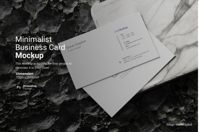 Minimalist Business Card Mockup