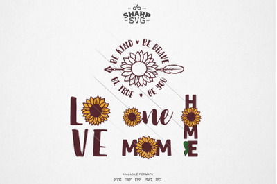 Sunflower SVG - Sunflower tumbler SVG - Summer sayings SVG