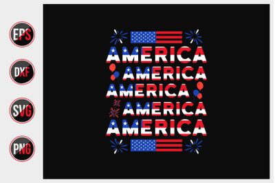 &nbsp;4th of July T Shirt design Vector graphic.