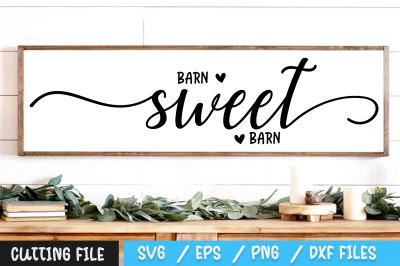 Barn Sweet Barn svg