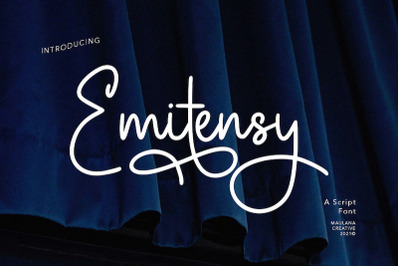 Emitensy Script Font