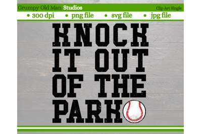 Knock it out of the park | baseball