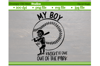 funny baseball slugger | knocks it out of the park