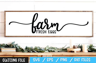 Farm Fresh Eggs svg