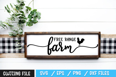 Free Range Farm svg