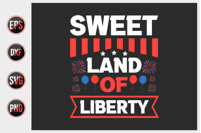 Sweet land of liberty