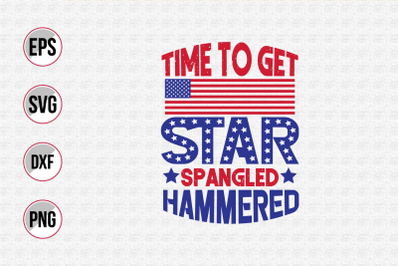 Time to get star spangled hammered