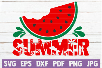 Summer SVG Cut File