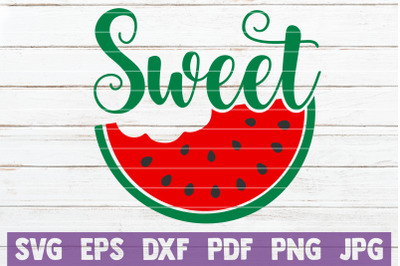 Sweet SVG Cut File